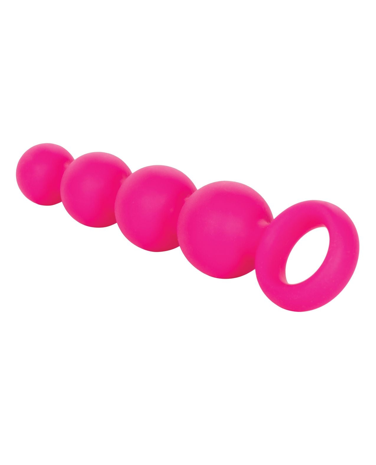 Silicone Booty Beads - Beginners Beaded Plug - Pink or Black - NEW!