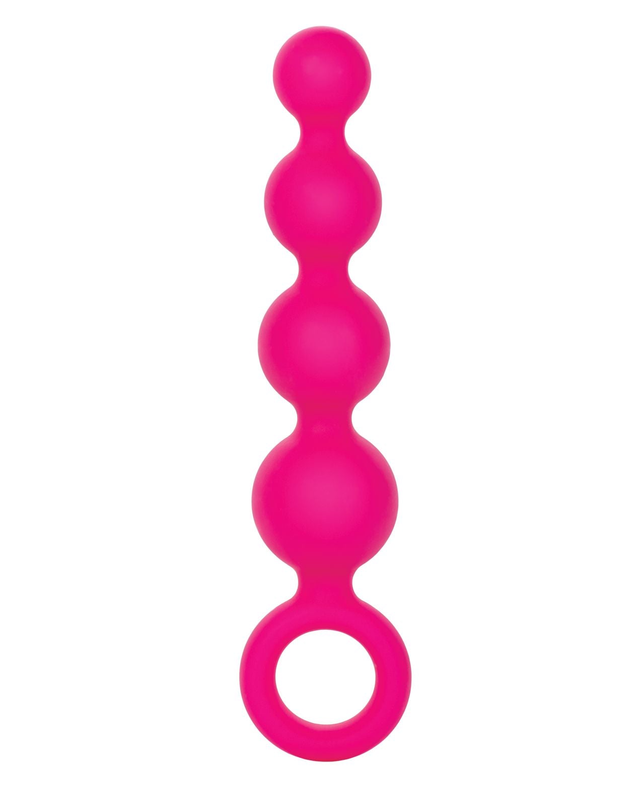 Silicone Booty Beads - Beginners Beaded Plug - Pink or Black - NEW!