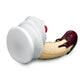 Simply Sweet Chocolate Dipped Banana Split Premium Silicone Dildo 7.4in