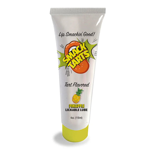 Smack Tarts Sour Pineapple lickable oral gel & lube, 4 oz, VALGINA.com