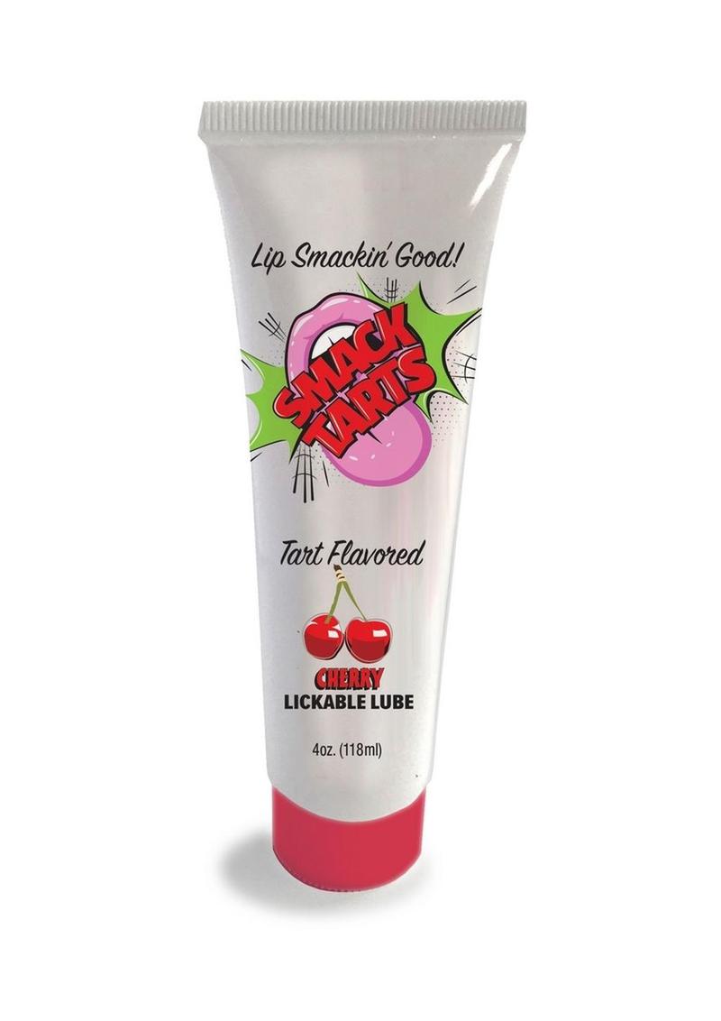 Smack Tarts Lickable - Sweet Tart 6 Flavors - Lube & Oral Delight Gel - Unisex Head - 4 oz.