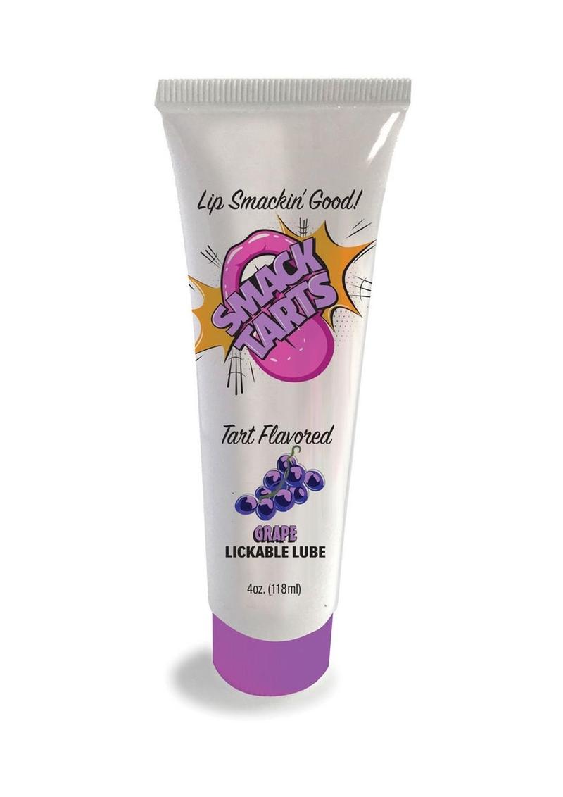 Smack Tarts Lickable - Sweet Tart 6 Flavors - Lube & Oral Delight Gel - Unisex Head - 4 oz.
