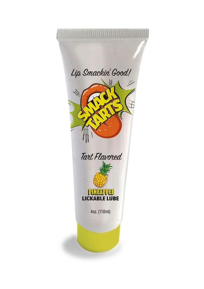 Smack Tarts Lickable - Sweet Tart 6 Flavors - Lube & Oral Delight Gel - Unisex Head - 4 oz.