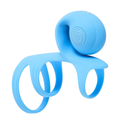 Snail Jovi Arc waterproof rechargeable couples ring vibrator - VALGINA.com