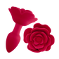 Vibrating Rose butt plug Pure Romance stemulator