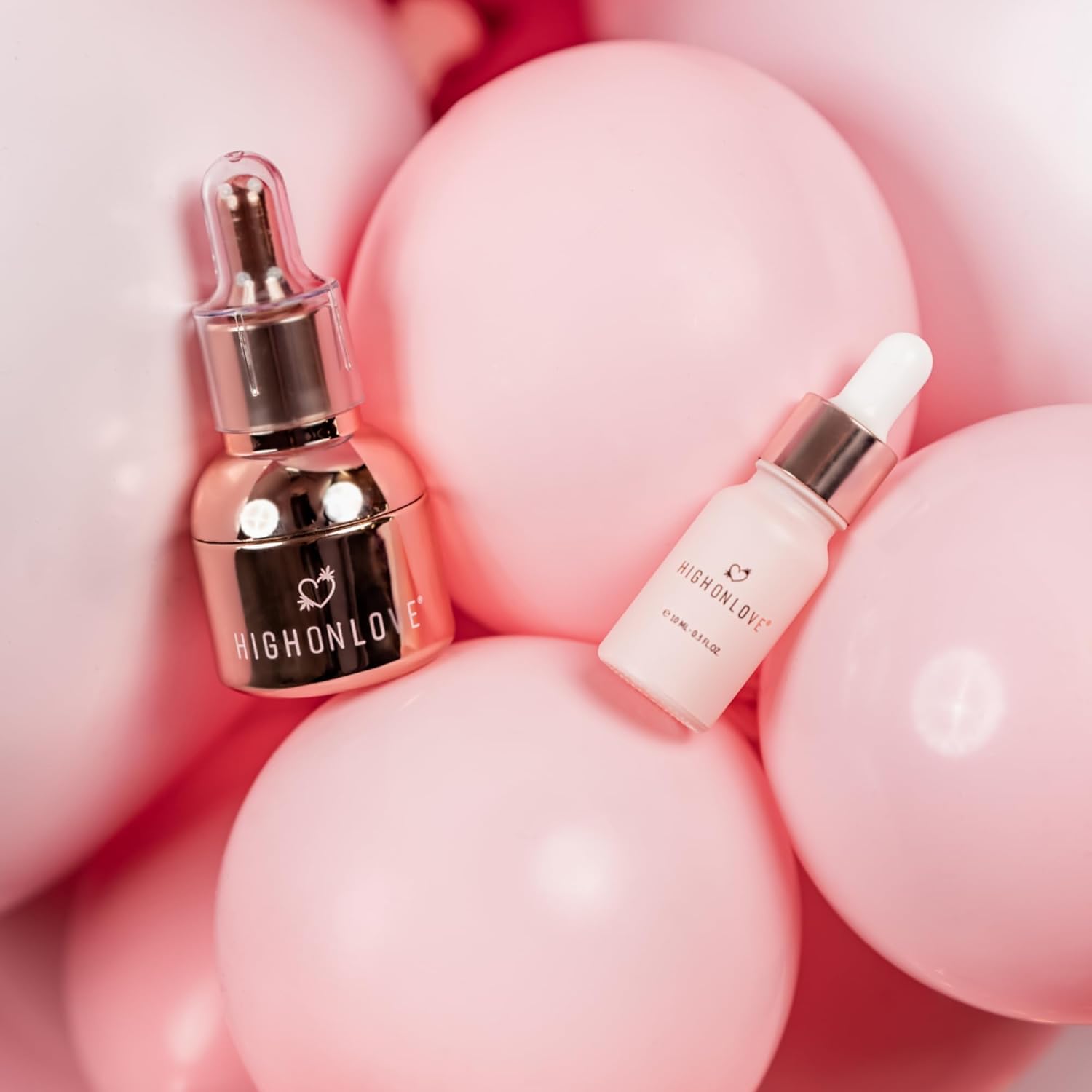 Stimulating Sensual Oil - HighOnLove® – Hemp-Infused Arousal Oil for Women - NEW! regular full size or mini www.VALGINA.com 