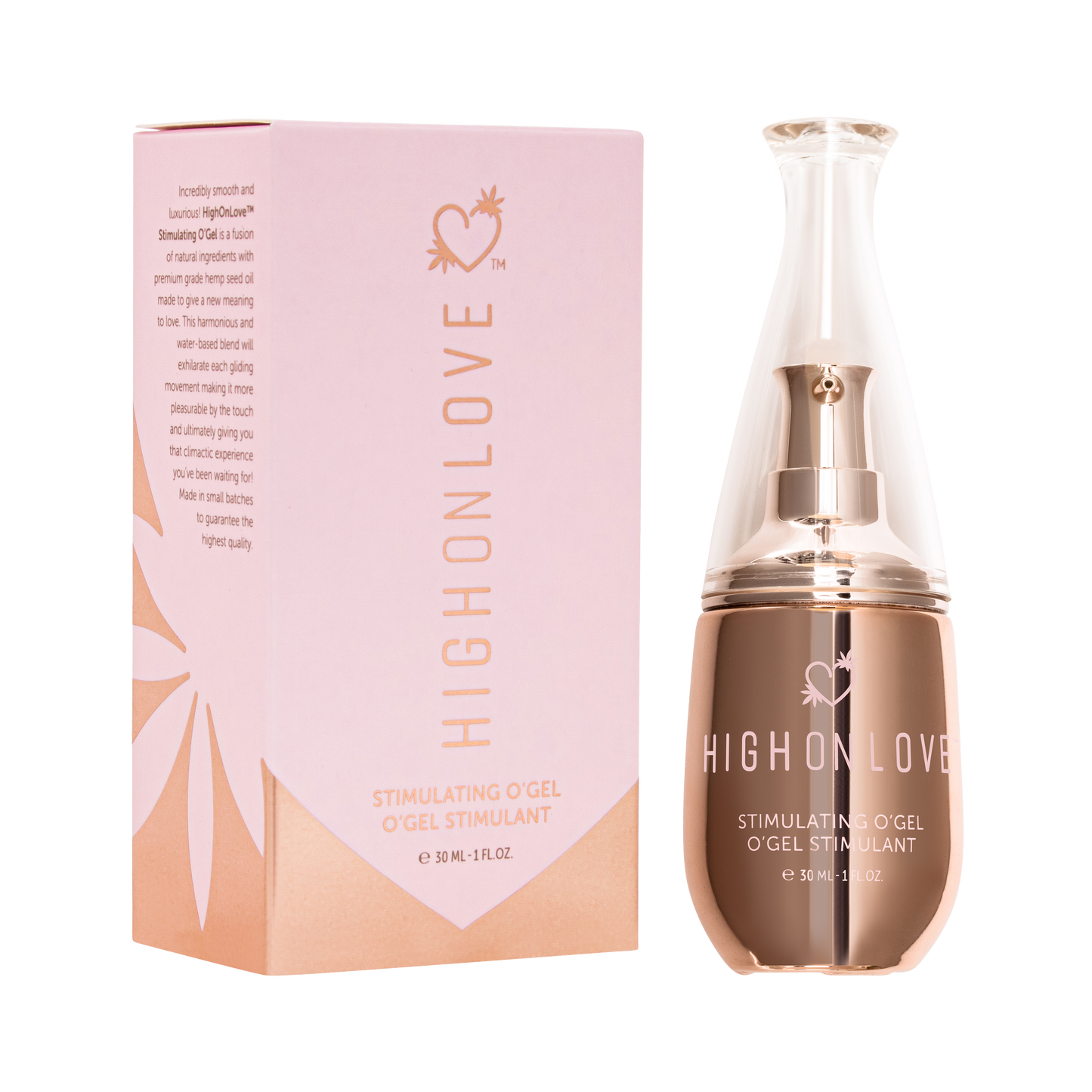 Stimulating Diamond O Gel - Hemp-Infused Clitoral Arousal Gel - 1 Fl Oz or .6 Fl Oz - NEW!