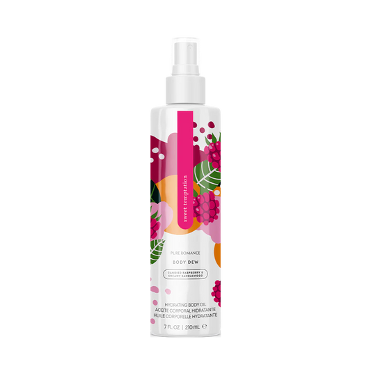 Body Dew - Pheromone Hydrating Body Oil - Sweet Temptation - IN STOCK - 34 LEFT! - Pure Romance