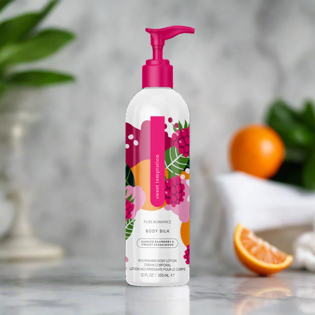 Body Silk - Lotion - Sweet Temptation - IN STOCK - 1 LEFT! - Pure Romance