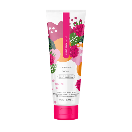 Coochy Vuluxe Conditioning Shave Cream - Sweet Temptation - IN STOCK - 17 LEFT! - Pure Romance