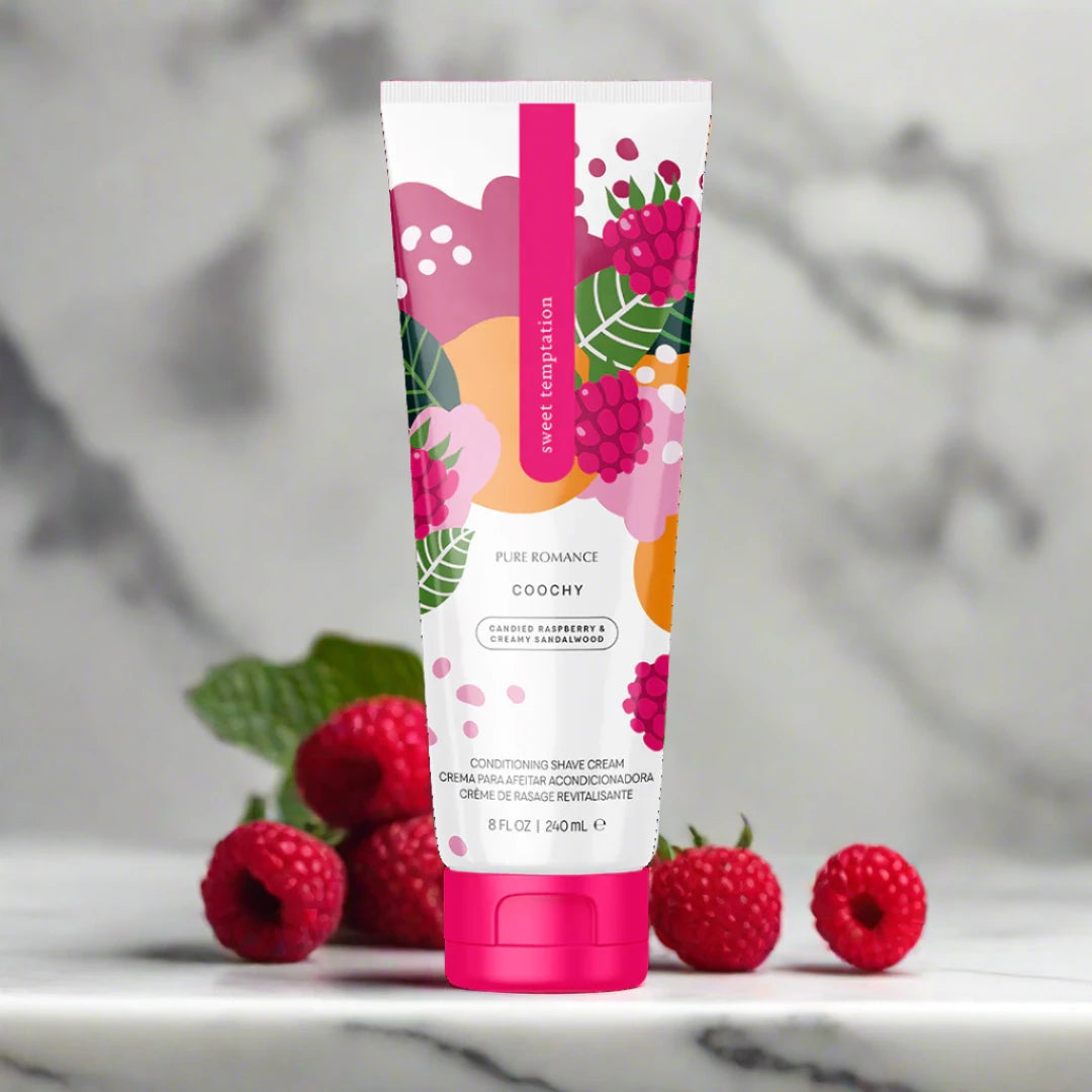 Coochy Vuluxe Conditioning Shave Cream - Sweet Temptation - IN STOCK - 17 LEFT! - Pure Romance