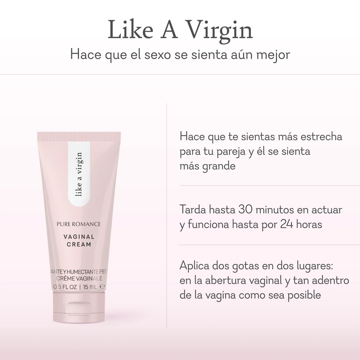 Like A Virgin - IN STOCK - Pure Romance