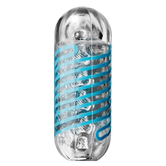 TENGA Spinner collection, 5 textured strokers with rotating internal coil - ValGina.com