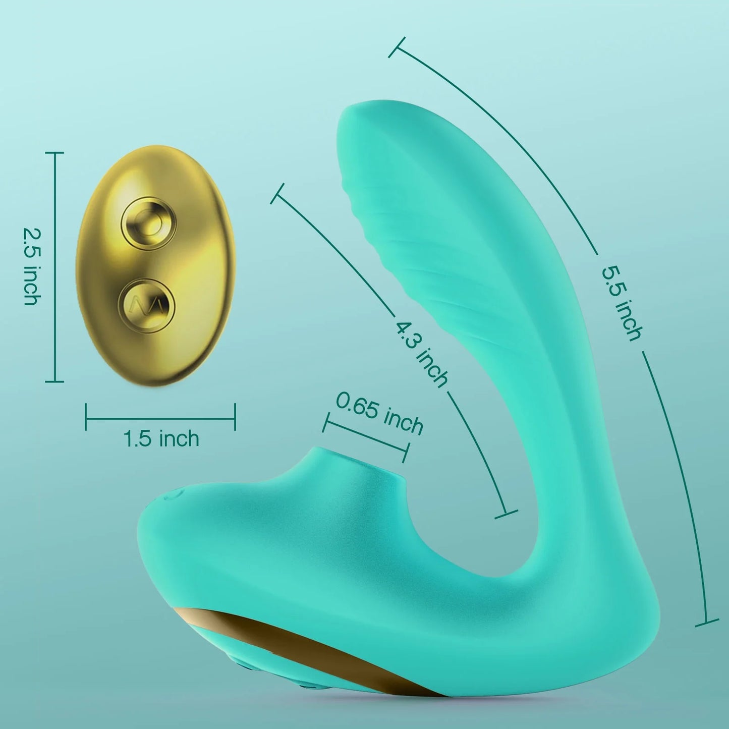 Tiffany Dual Remote Curve 2 - Blue - NEW!