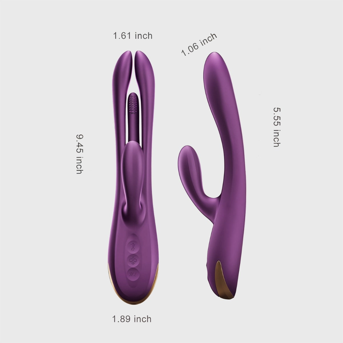 Trillux Terri Rabbit Vibrator by Honey Play Box trillux www.VALGINA.com finger tapping vibe 