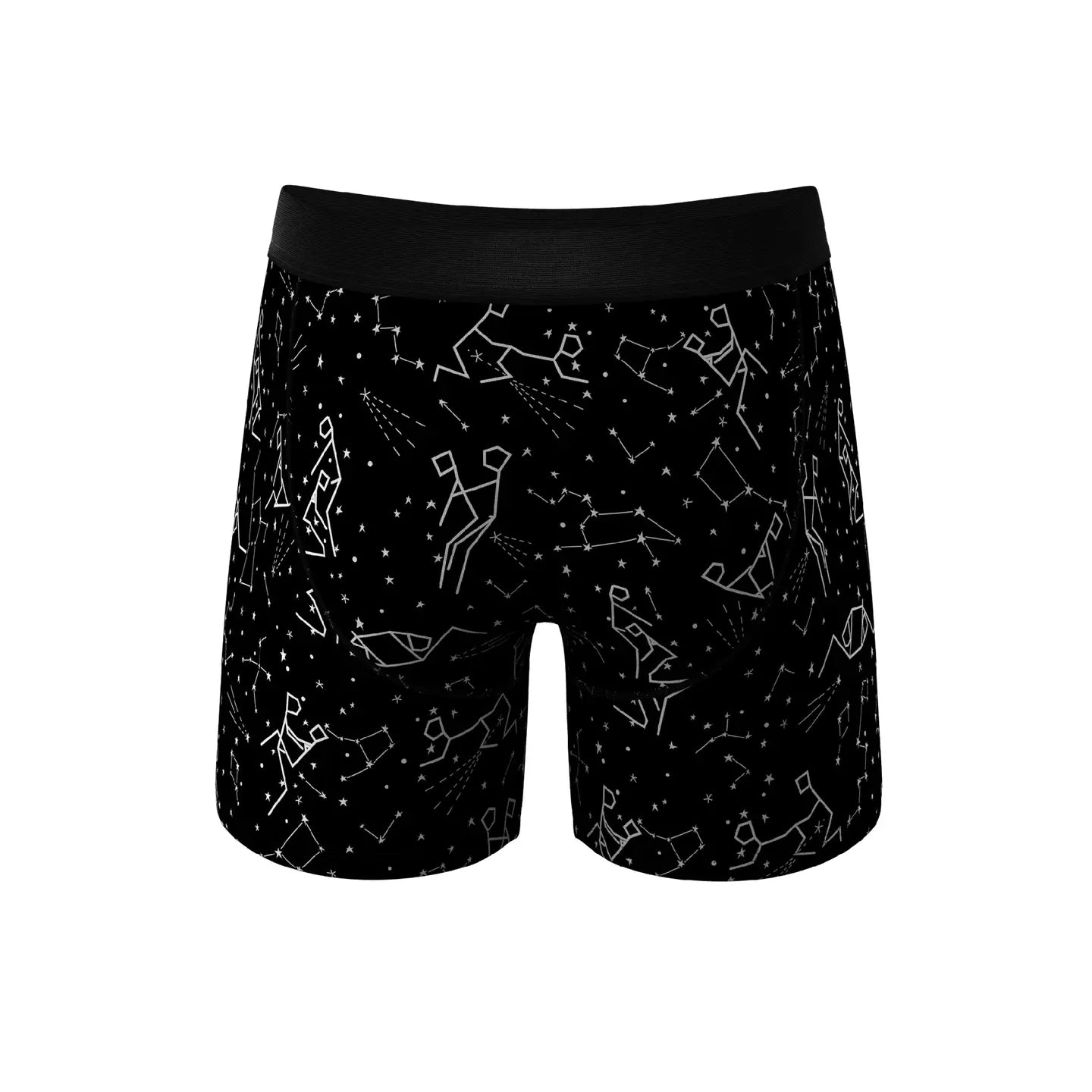 The Big Bang | Glow in the Dark Constellation Ball Hammock® Pouch Underwear with Fly Shinesty Mens Boxer Breif www.VALGINA.com.