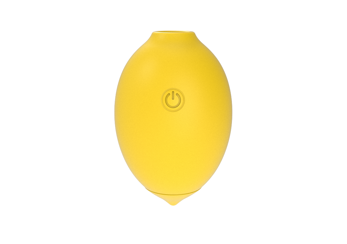 The lemon vibrator with sucking air technology airotic best vibrator for women who don’t have pronounced clitoris sucker pucker www.VALGINA.com 