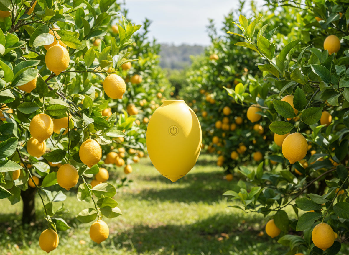 The lemon vibrator with sucking air technology airotic best vibrator for women who don’t have pronounced clitoris sucker pucker www.VALGINA.com 