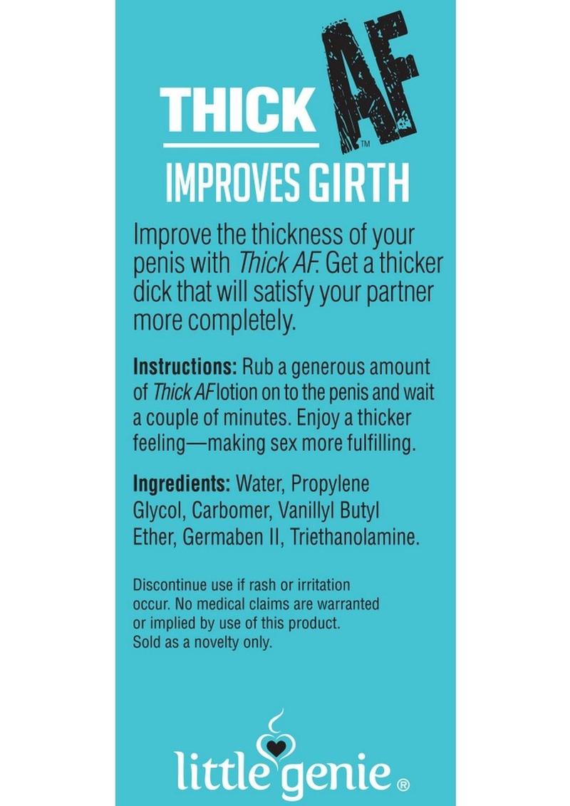 Thick AF Girth Cream tube for a fuller, firmer feel - ValGina.com