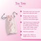 Toy Tote - Pink - Bioshield 75¬Æ Toy Storage Bag - VALGINA.com