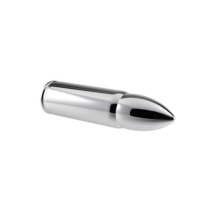 Trigger Happy The Clitoral Bullet that looks like an actual bullet! zero tollerance full metal love bullet chrome clitoral vibrator for women couples www.VALGINA.com  