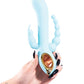 Triple Ecstasy - Aqua - Adult sex toy vibrator | VALGINA - detail view
