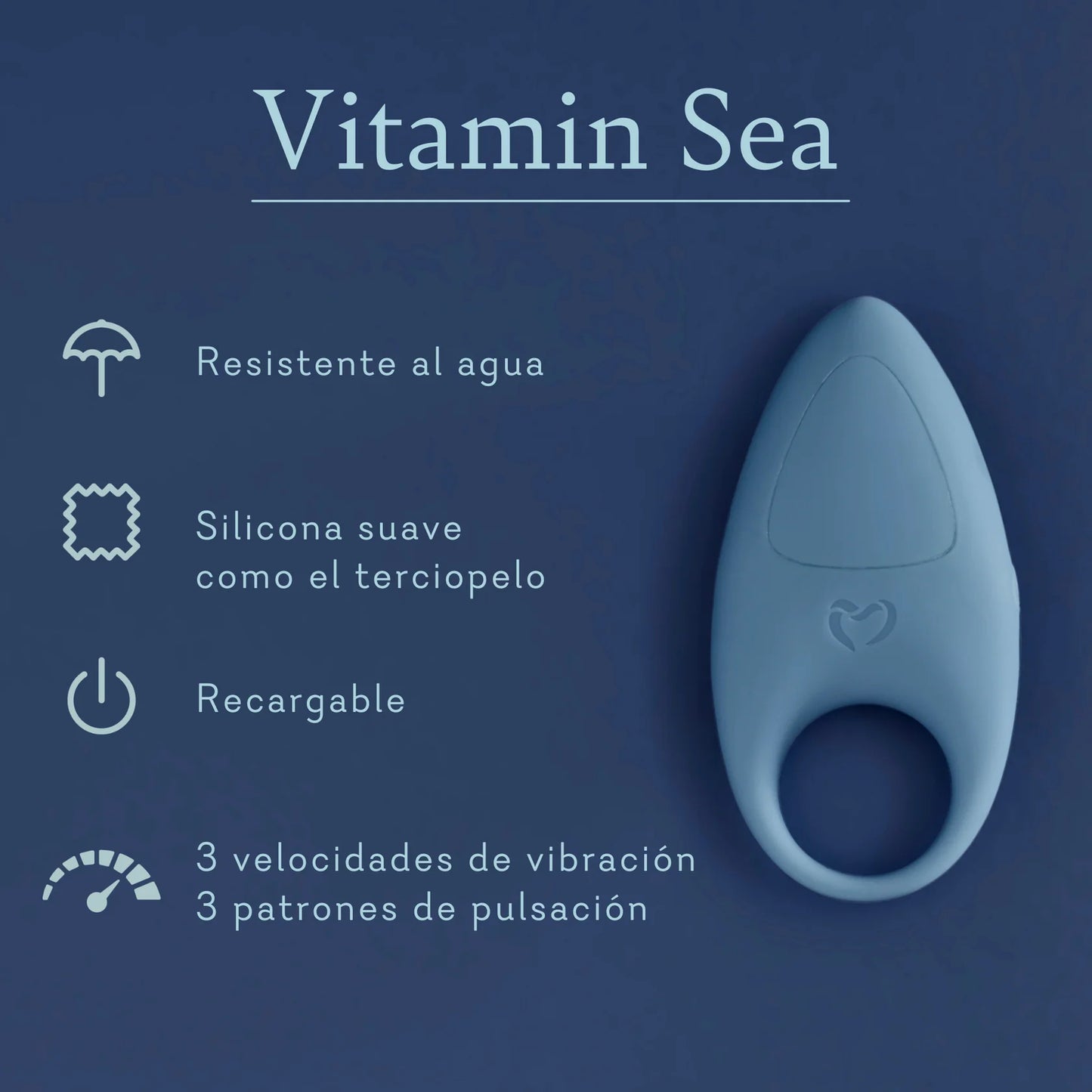 Vitamin Sea - OH MY GASM 5000 COCK RING  - BEST SELLER! - 38 LEFT! - Pure Romance