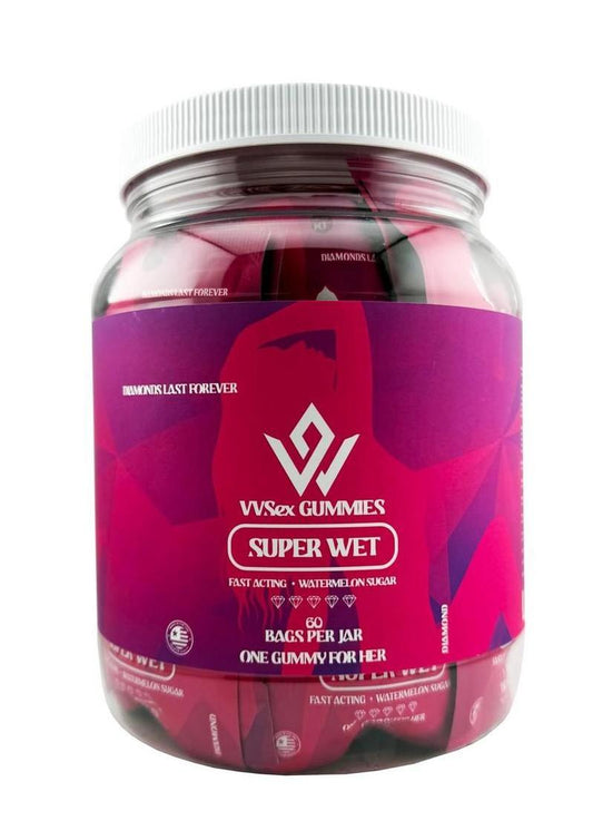 Super Wet Arousing Gummies for Her 10ct or 60ct - Watermelon
