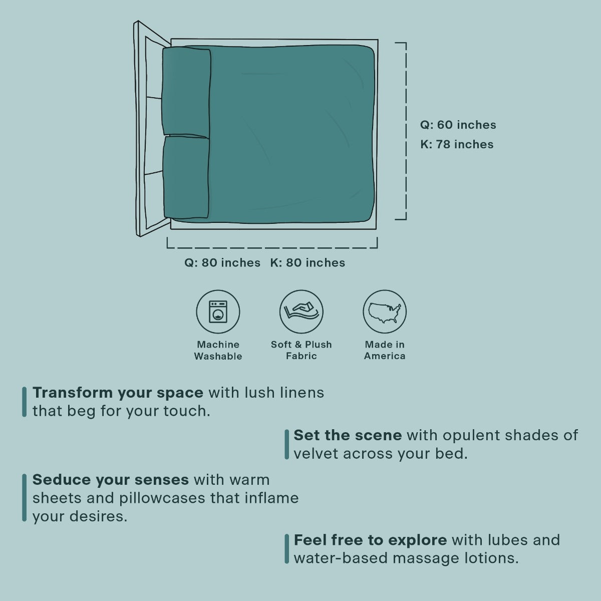 Liquid Velvet Sheets