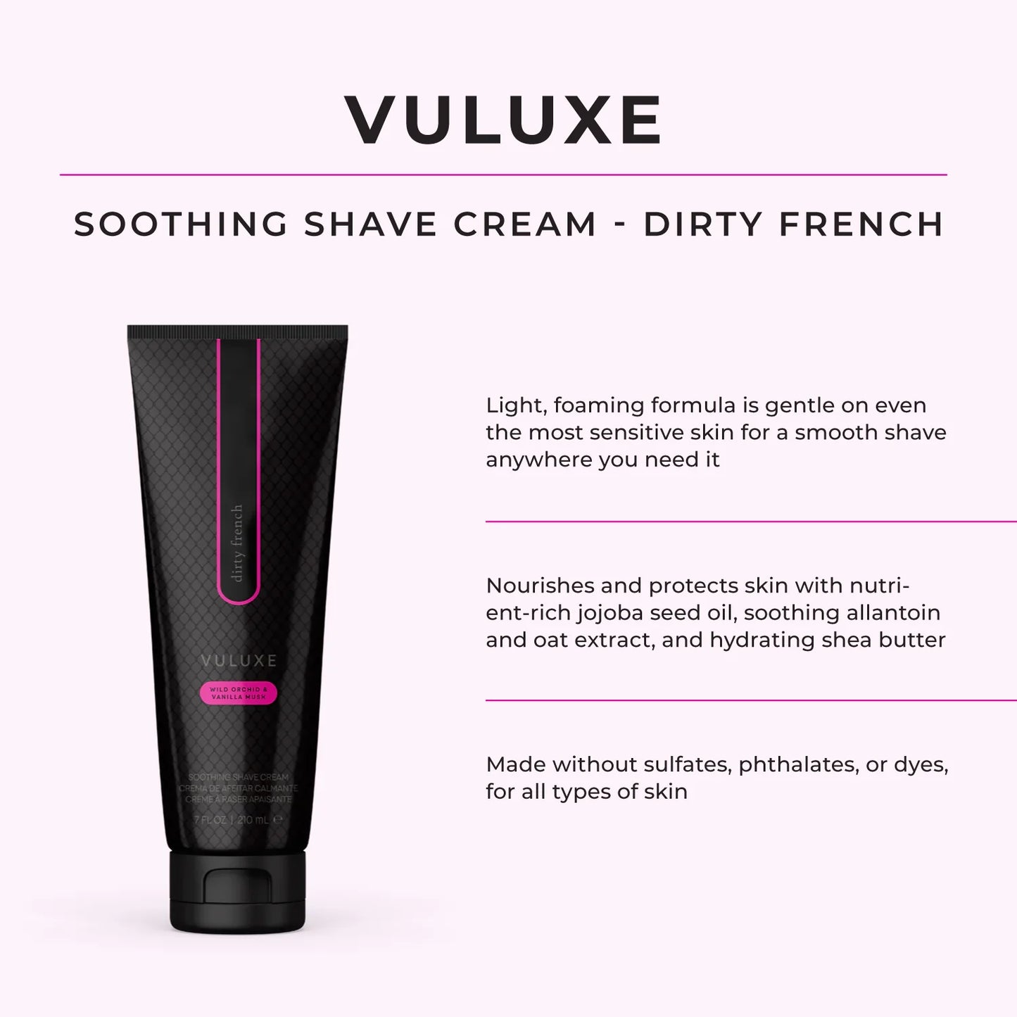 Coochy Vuluxe Conditioning Shave Cream - Dirty French - IN STOCK - 1 LEFT! - Pure Romance