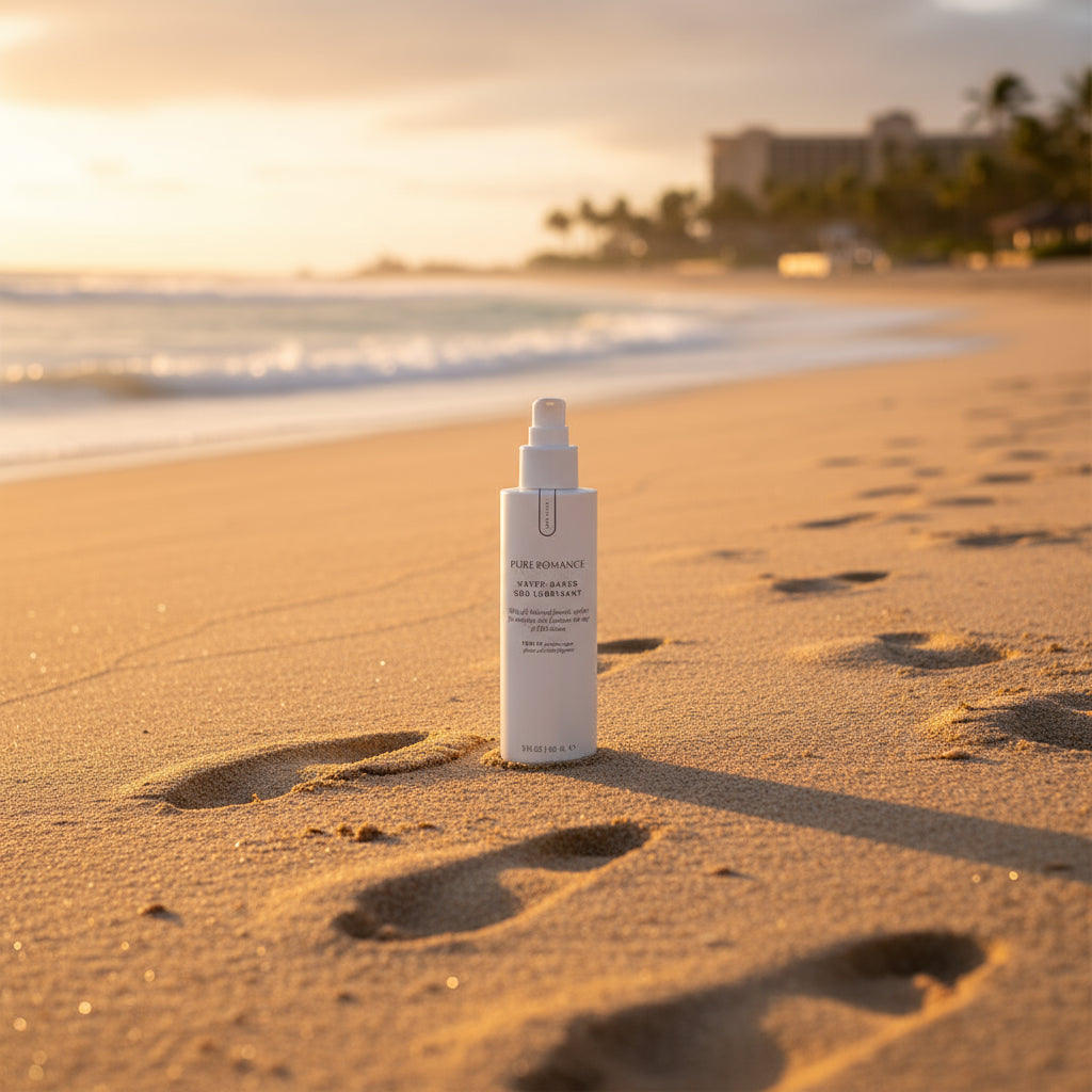 Water-Based Lubricant pure romance relaxing lubricant for women couples menstrual cramps www.VALGINA.com 