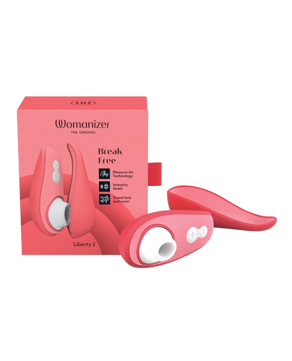 Womanizer Liberty 2 - Vibrant Rose or Dark Petrol - in stock www.VALGINA.com 