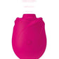 Womanizer Rose Rechargeable Silicone Air Pulse Clitoral Vibrator - Pink/Gold