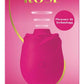 Womanizer Rose Rechargeable Silicone Air Pulse Clitoral Vibrator - Pink/Gold