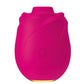 Womanizer Rose Rechargeable Silicone Air Pulse Clitoral Vibrator - Pink/Gold