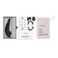 Womanizer Premium 2 - Raspberry or Black best selling air technology vibrator for women www.VALGINA.com 