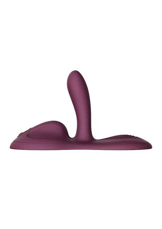 ZALO Flora app-controlled smart vibrating grinding pad in purple - ValGina.com