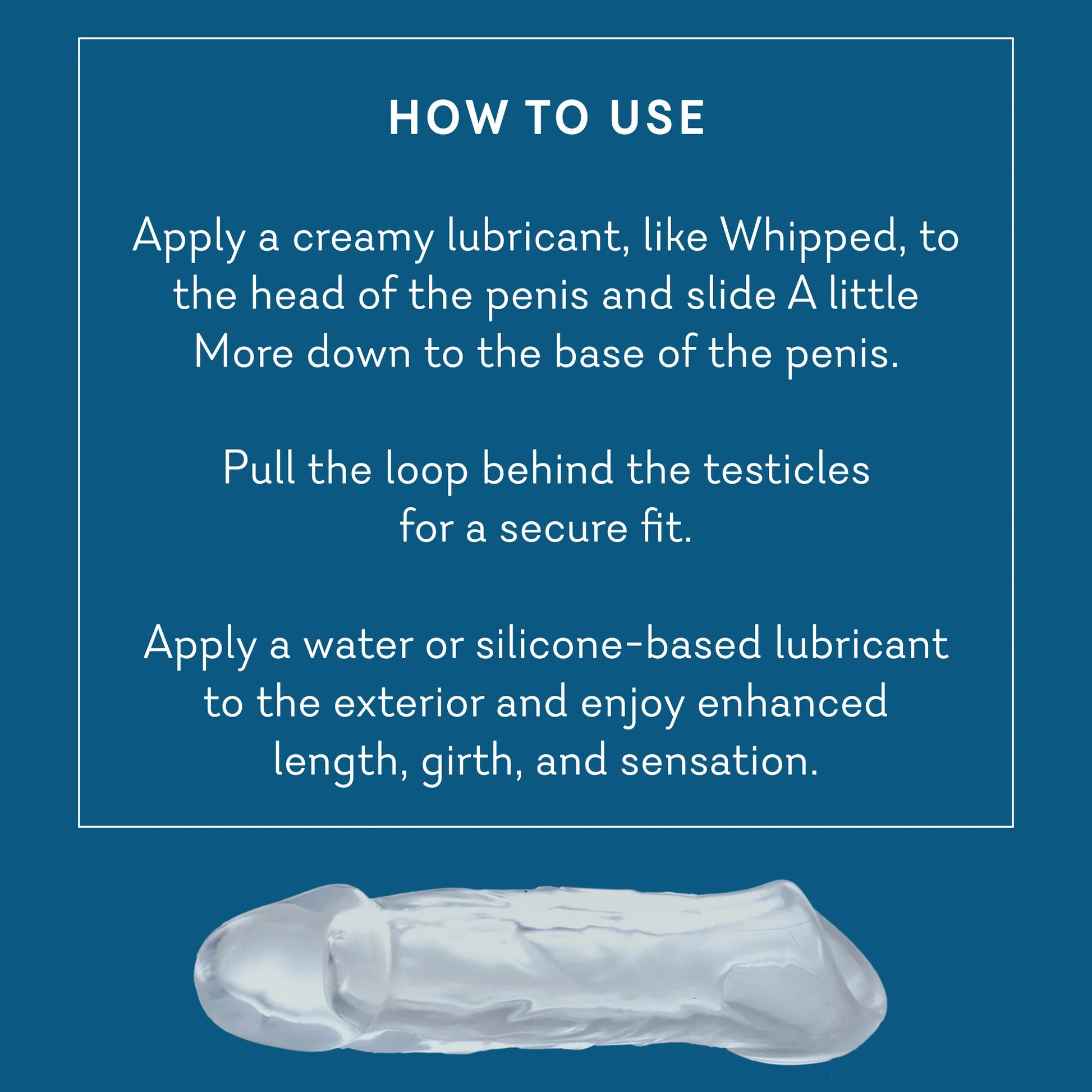 a little more fit for a king extender sheath sleeve for penis adds girth length texture www.VALGINA.com 