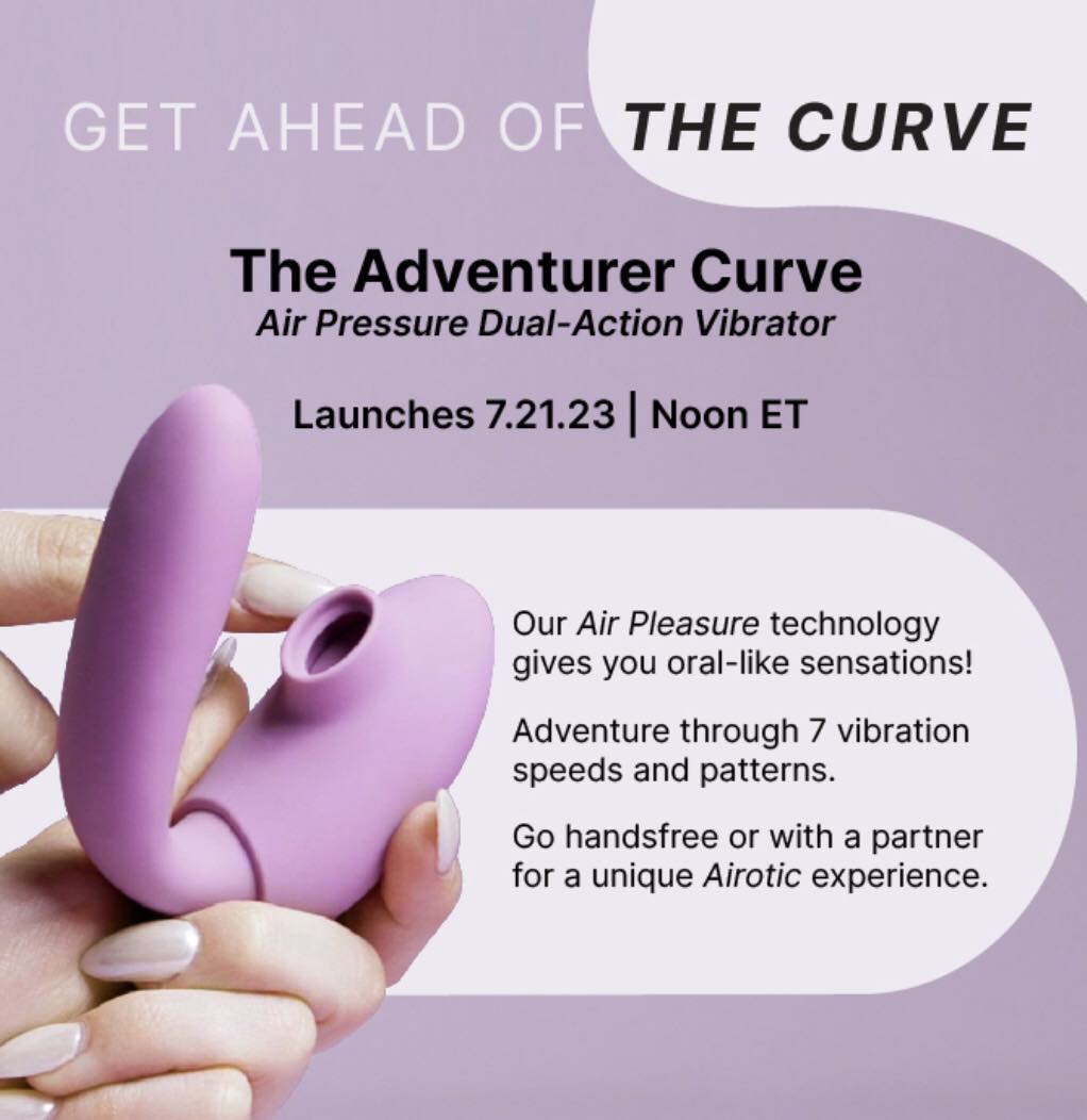 Adventurer Curve - BEST SELLER! - IN STOCK - 49 LEFT! - Pure Romance