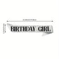 Birthday Girl Glitter Sash - Silver, Golden or Black "It's My F*king Birthday" - VALGINA.com