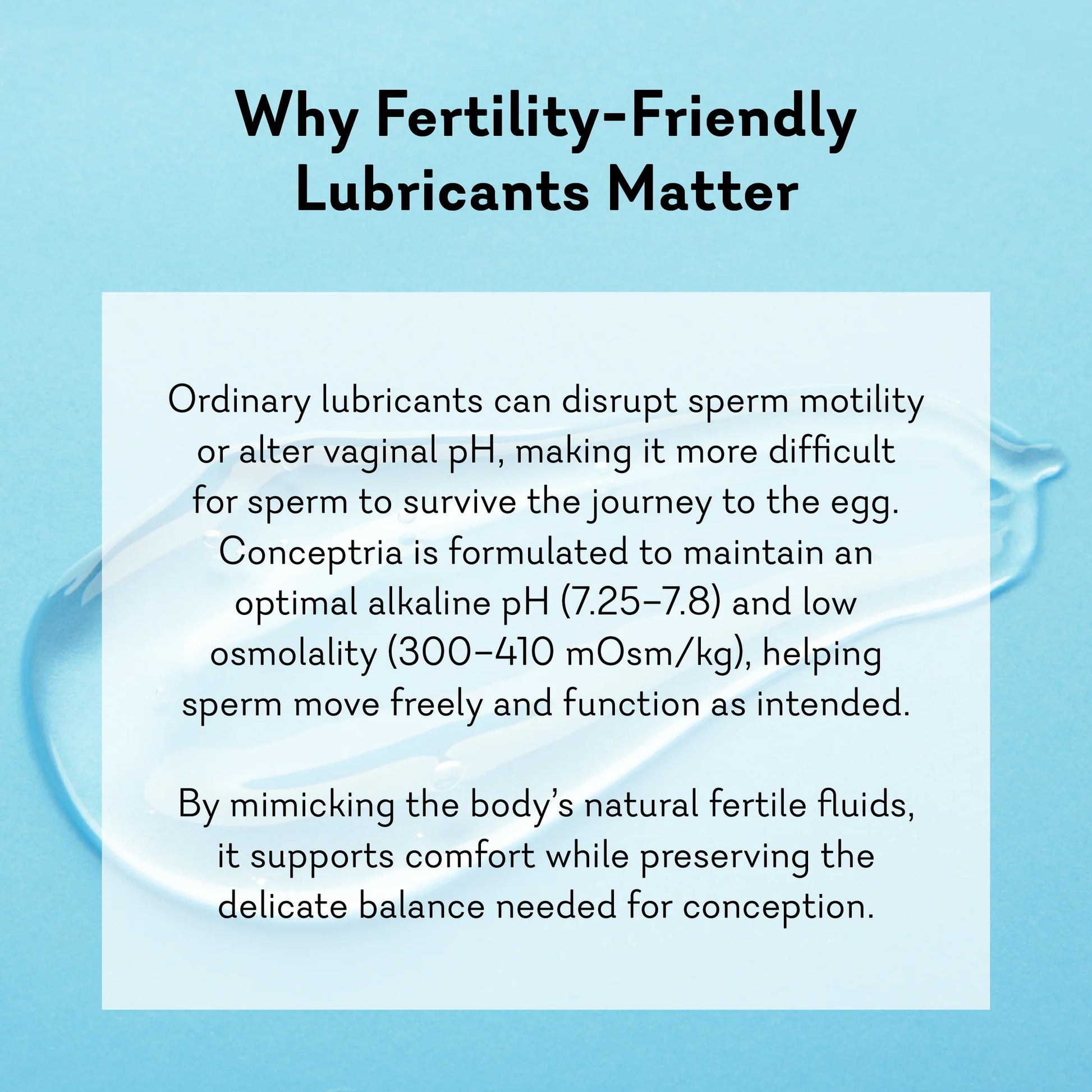 Conceptria - Fertility Friendly Personal Lubricant! - VALGINA.com