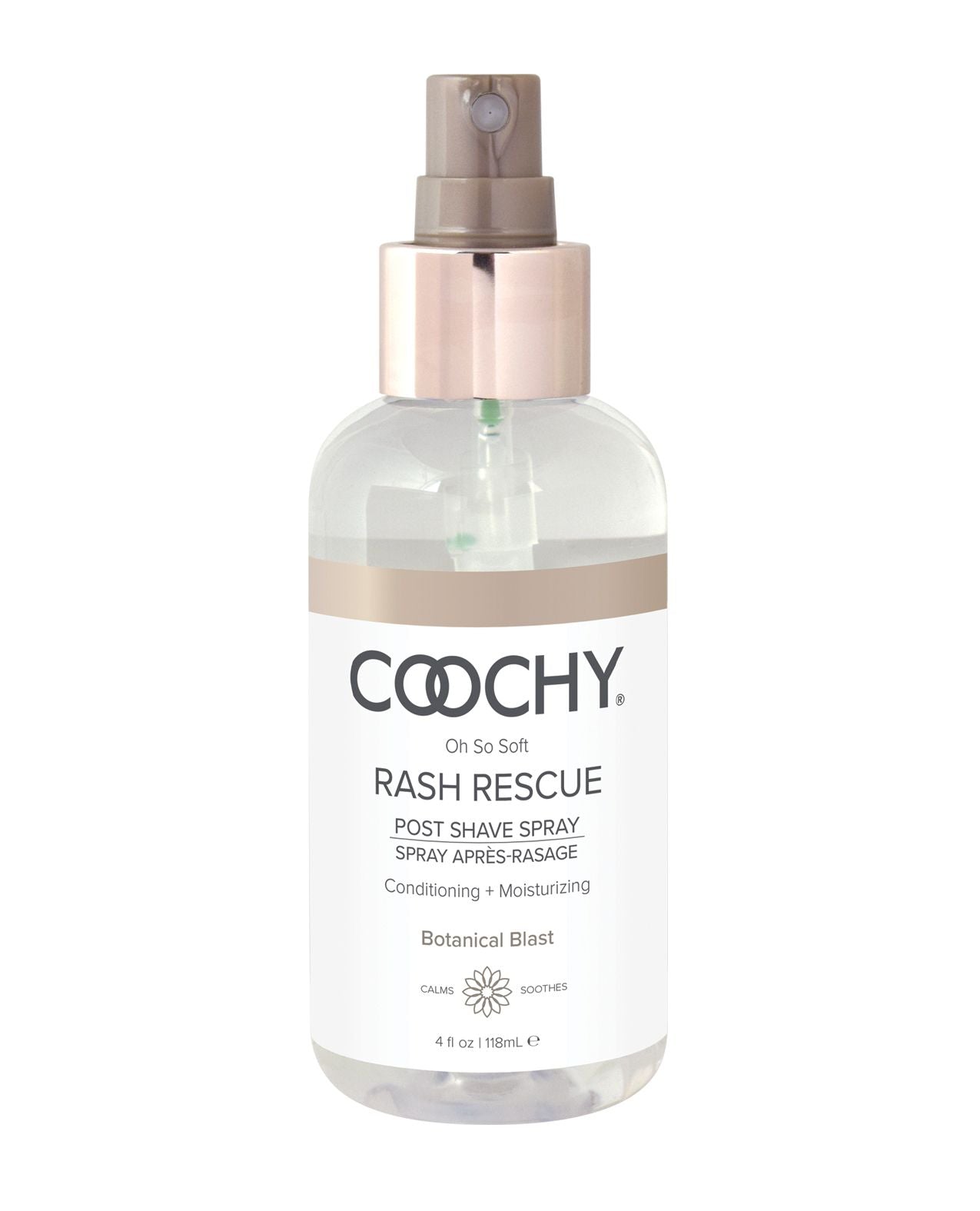 coochy rash rescue mist spray aftershave www.VALGINA.com  4oz lavender essenial oil natural 