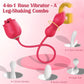 Erotic Eden Rose with Thruster Bullet - NEW! two toys in one for women couples anal vaginal clitoral gspot kegel ball bullet www.VALGINA.com 