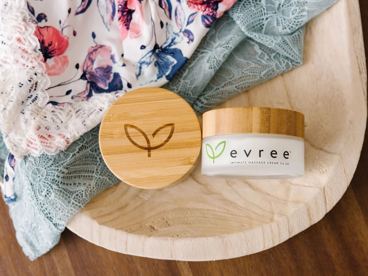 Evree All Over Intimate Massage Cream - Coconut Lime or Pineapple Orange