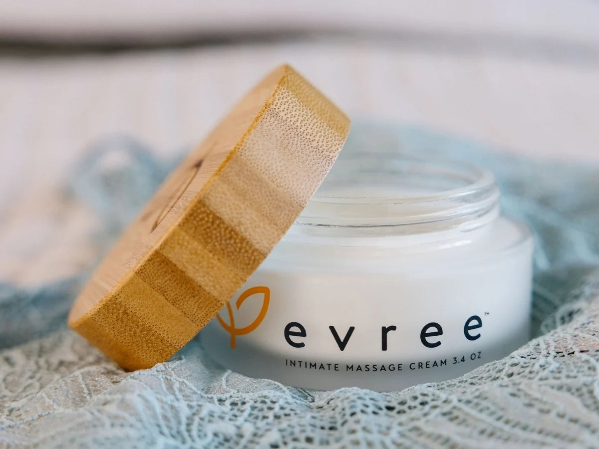 Evree All Over Intimate Massage Cream - Coconut Lime or Pineapple Orange