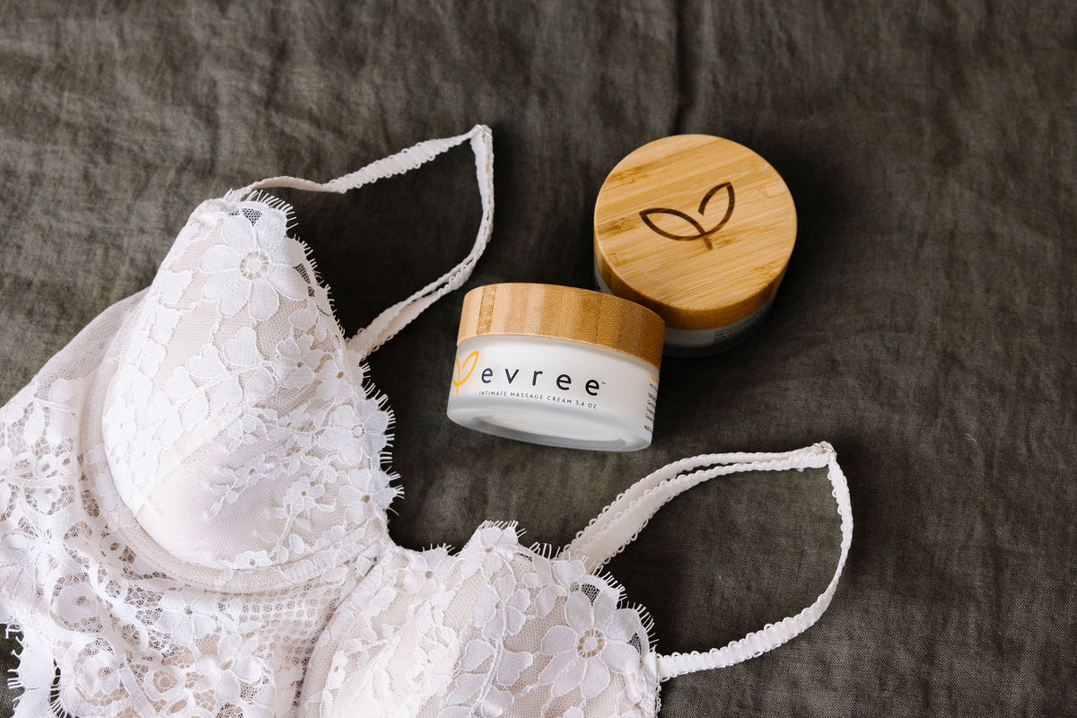 Evree All Over Intimate Massage Cream - Coconut Lime or Pineapple Orange