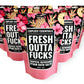 Sweary Bath Salts for Stress Relief – Premium Epsom Salt Soaks (12oz Bag) - Funny - 4 Different Scents