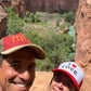 I Love Cocktails Hat - Adjustable Cotton Snapback Cap in Red or Black