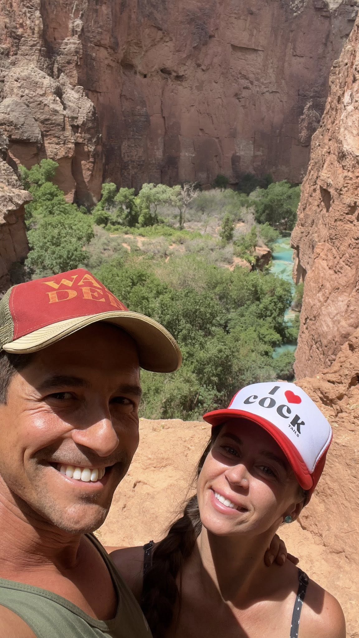 I Love Cocktails Hat - Adjustable Cotton Snapback Cap in Red or Black