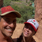 I Love Cocktails Hat - Adjustable Cotton Snapback Cap in Red or Black